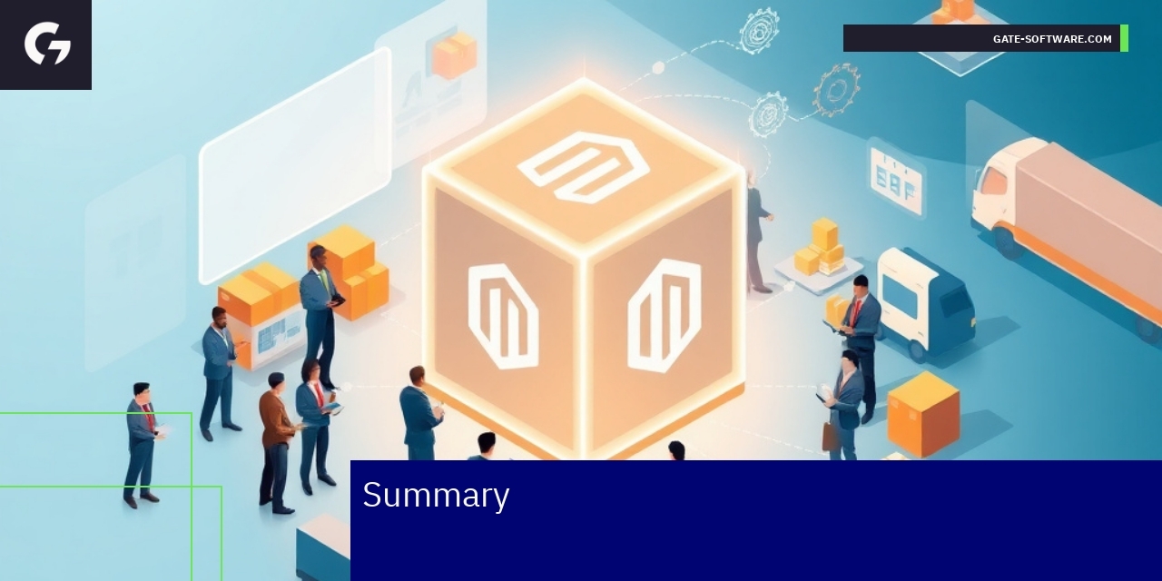 Magento 2 B2B Integration Benefits Business boosting Magento 2 integration concept