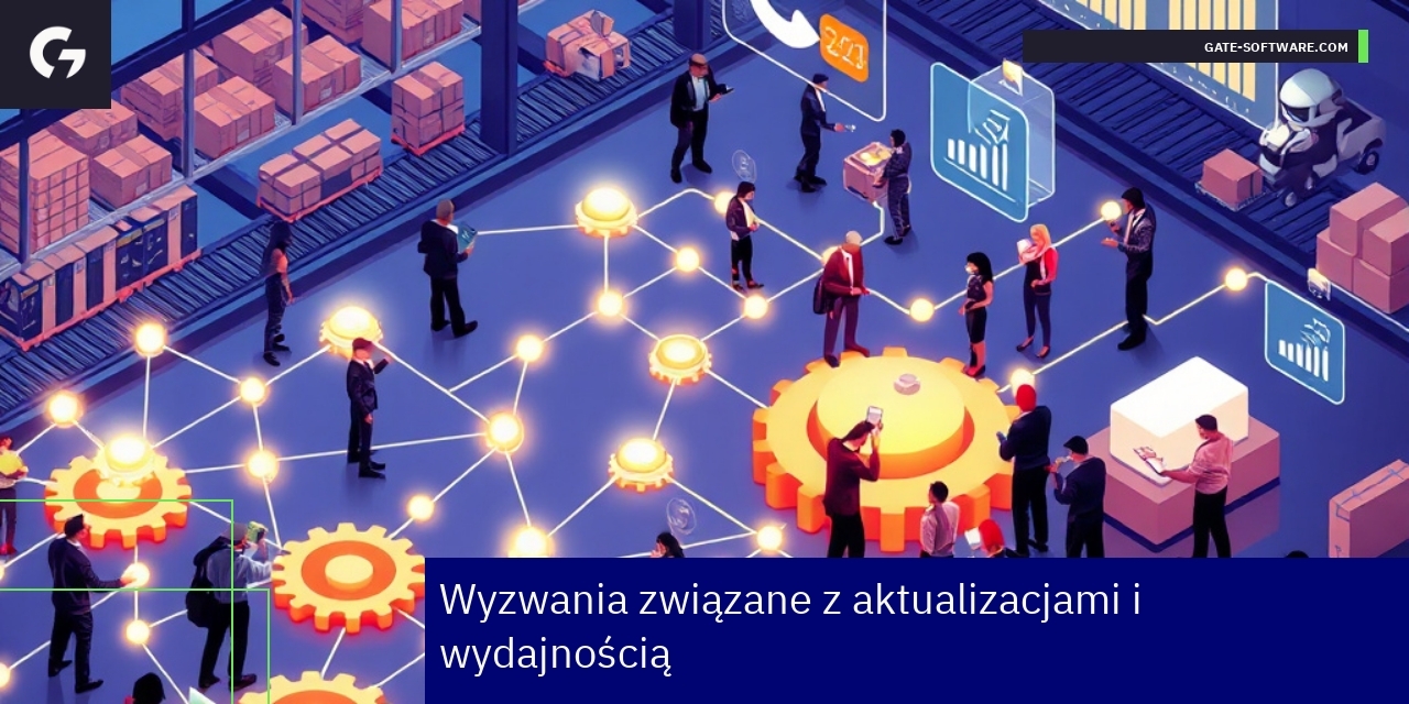 Wyzwania i spadki wydajności systemów UiR Schemat problemów z aktualizacjami i wydajnością