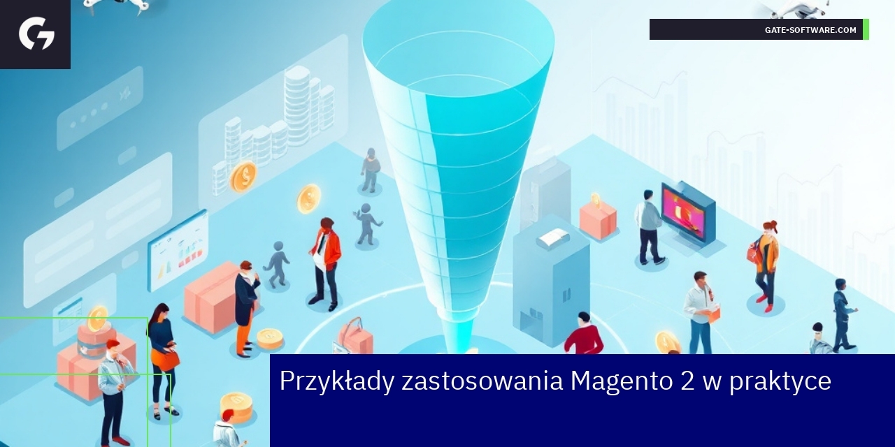 Schemat działania platformy Magento 2 w sklepie internetowym