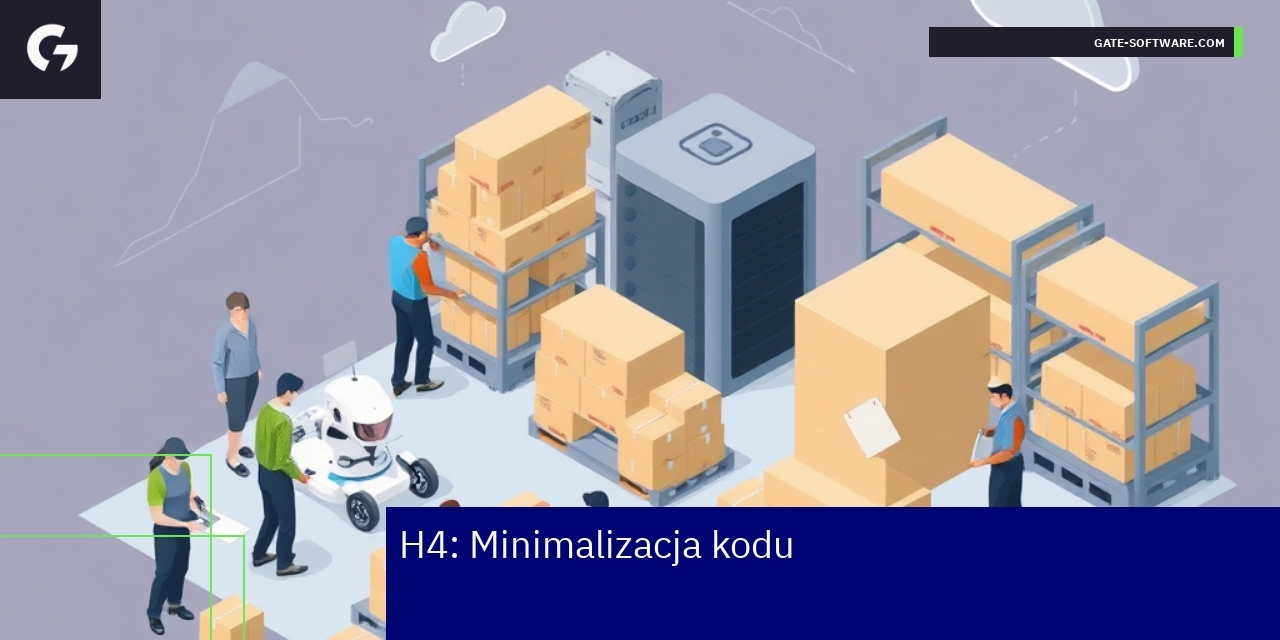 Schemat minimalizacji kodu w aplikacji Hyva