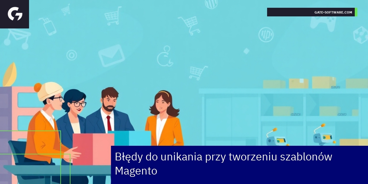 Błędy do unikania przy tworzeniu szablonów Magento Hyva Kod Magento i ikony e-commerce oraz UX