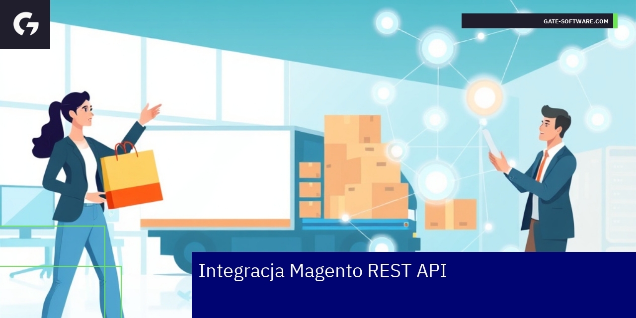 Schemat integracji Magento z Base.com i systemami ERP