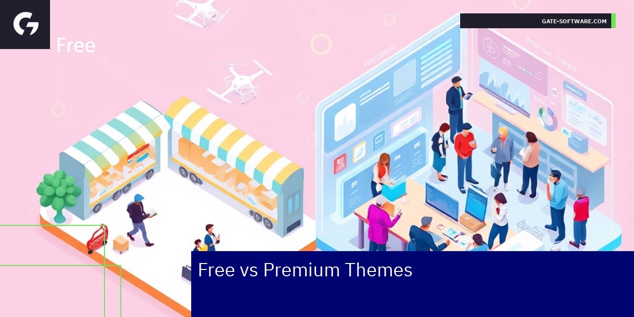 Comparison of free and premium Magento themes