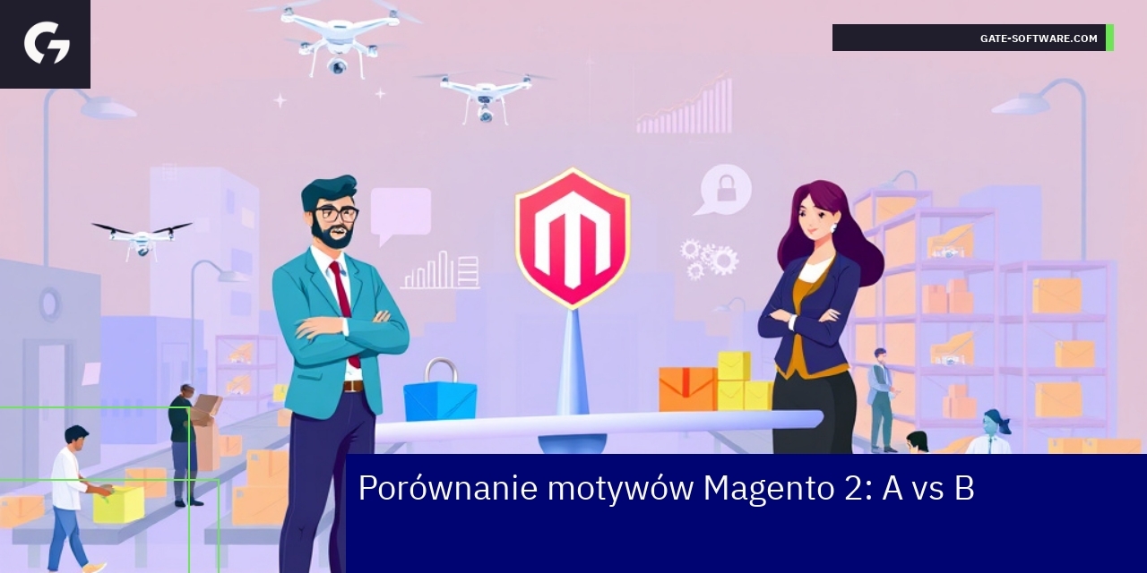 Schemat porównania motywów Magento 2 i ich cech