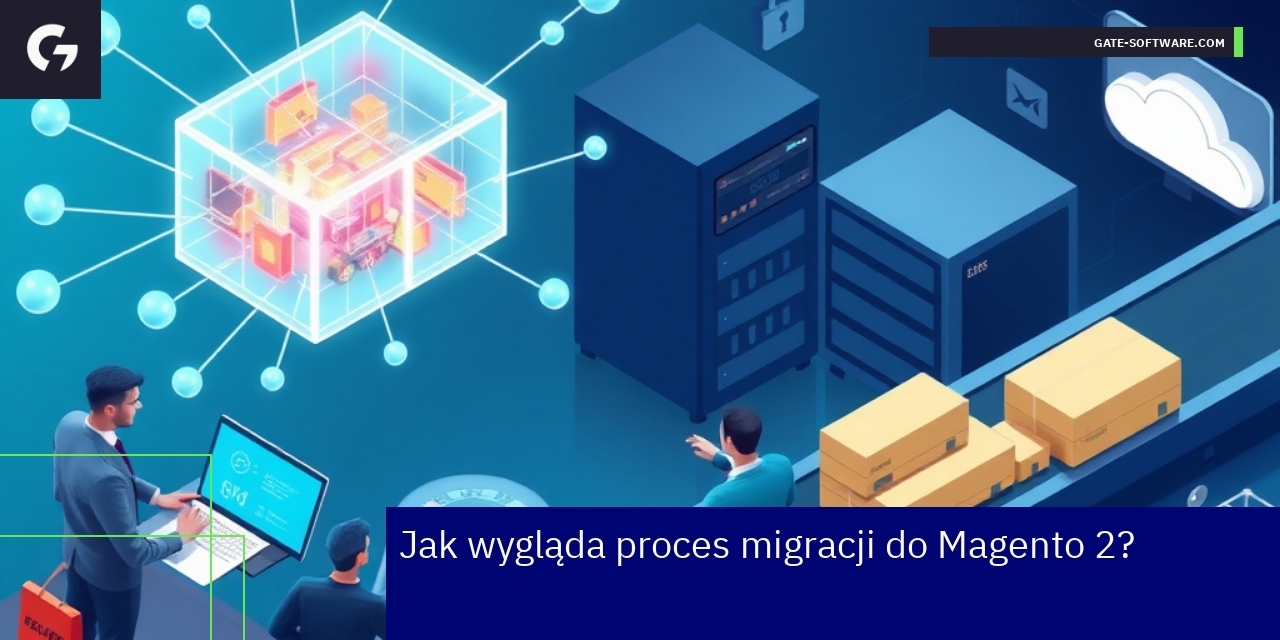 Schemat procesu migracji i optymalizacji Magento 2