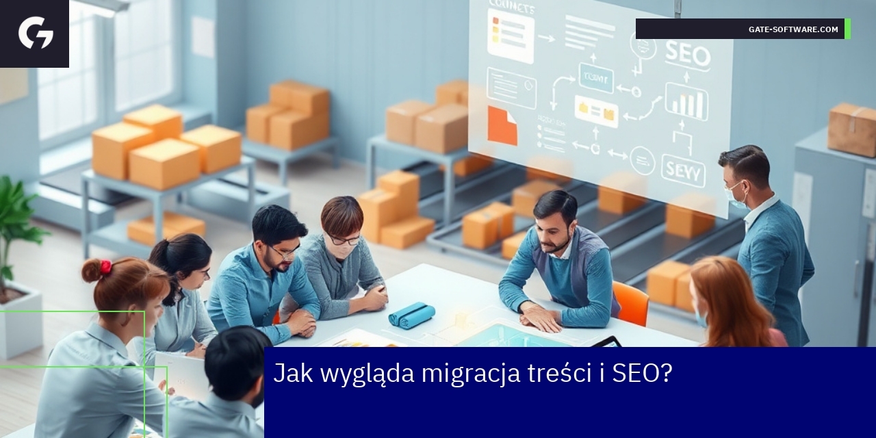 Schemat migracji treści i optymalizacji SEO