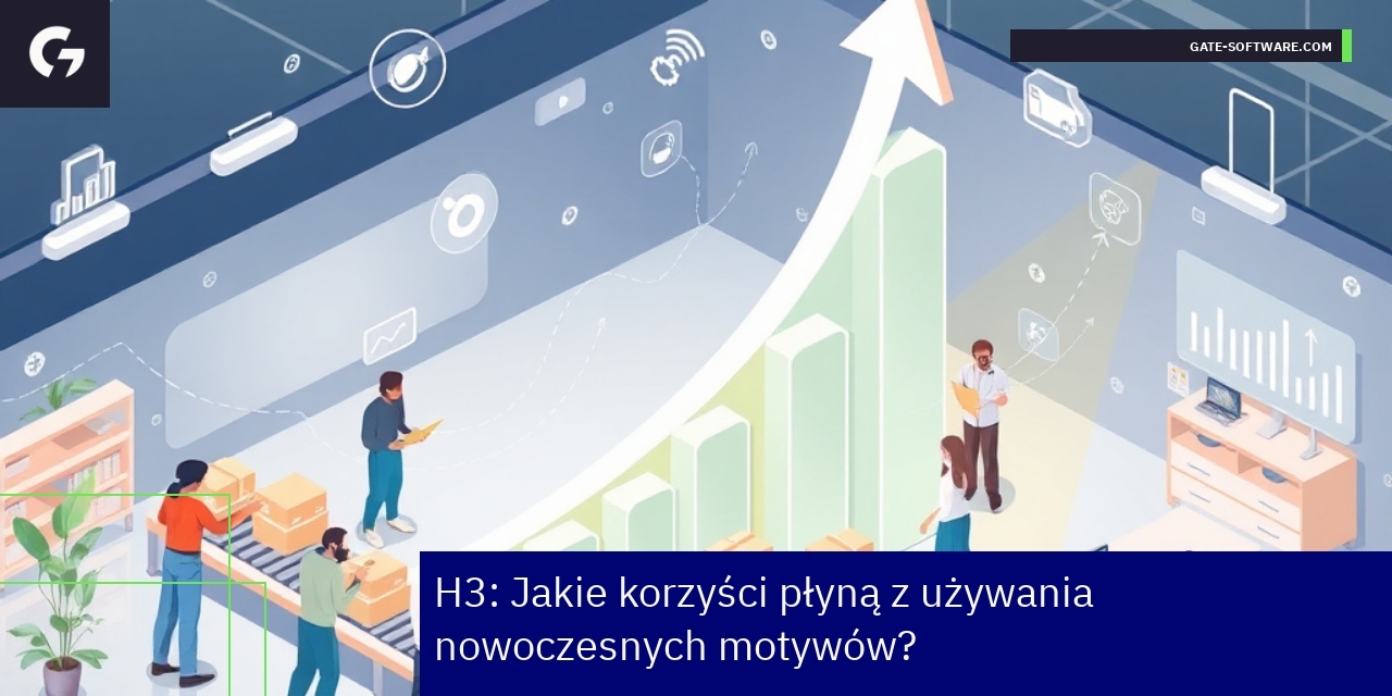 Ilustracja korzyści i błędów motywów e-commerce