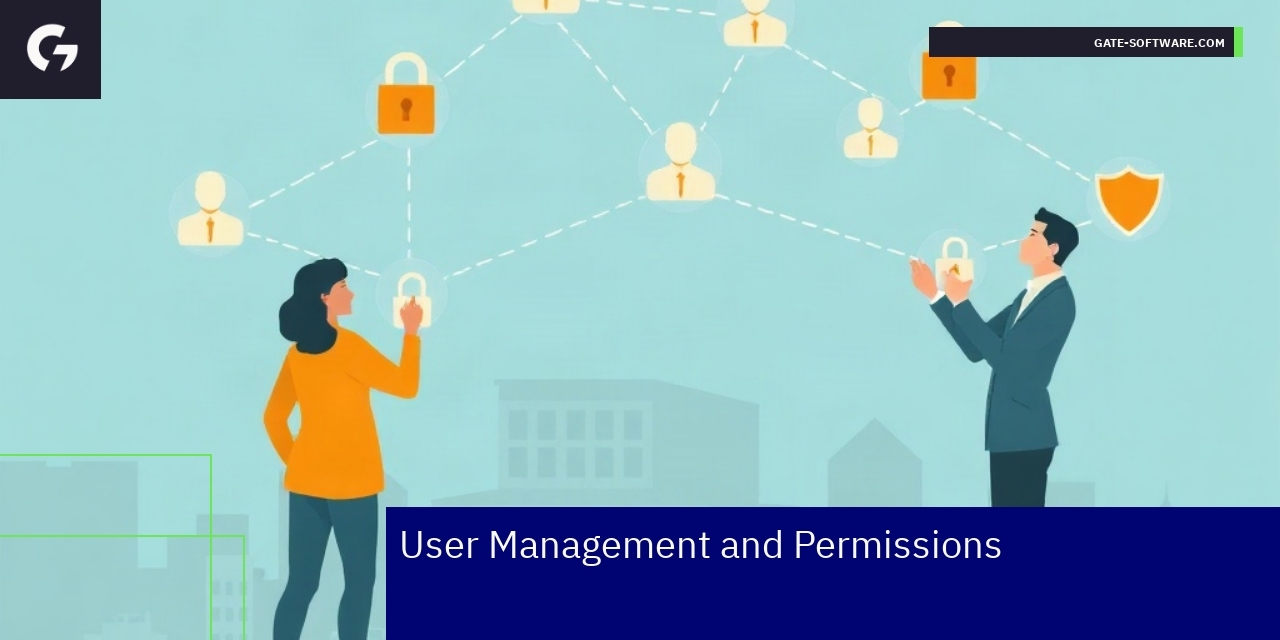 User Management and Permissions in Hyva Platform Diagram of user roles and permissions management