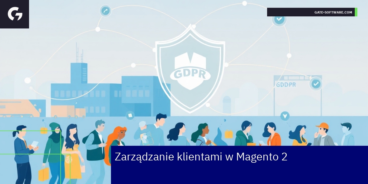 Dashboard zarządzania klientami w Magento 2