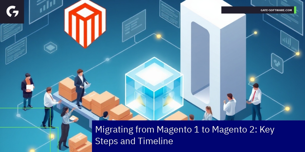 Flowchart of Magento 2 migration process steps