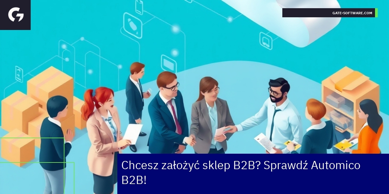 schemat działania platformy B2B Automico