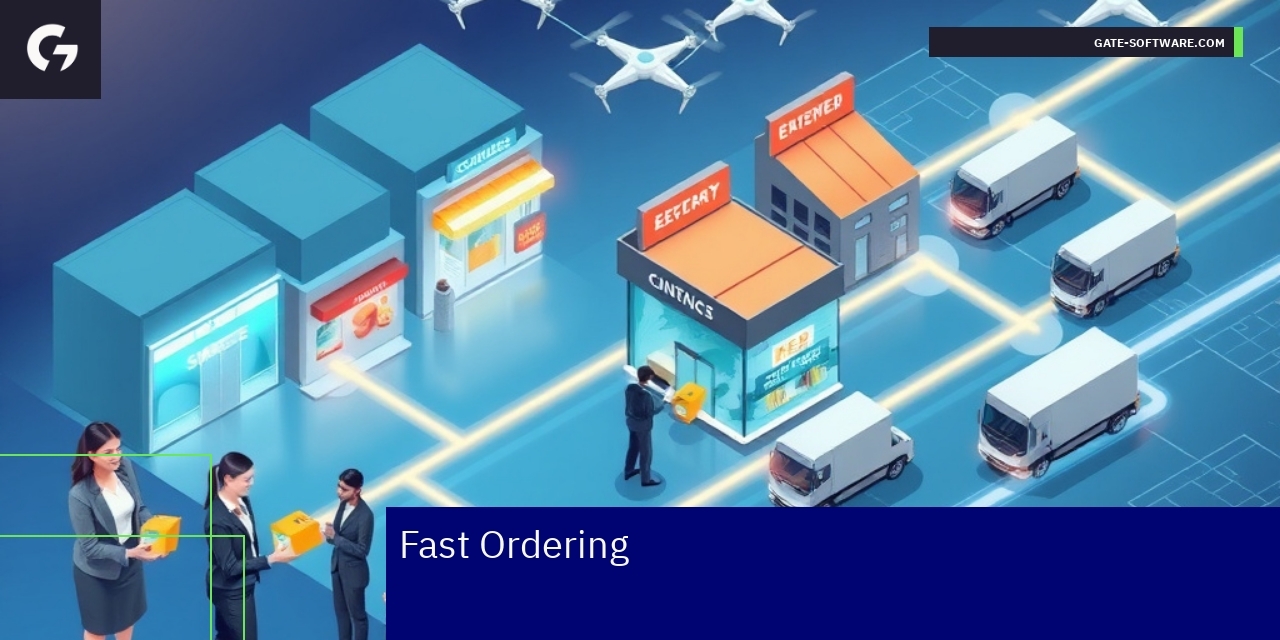 B2B platform dashboard showing orders and multistore management