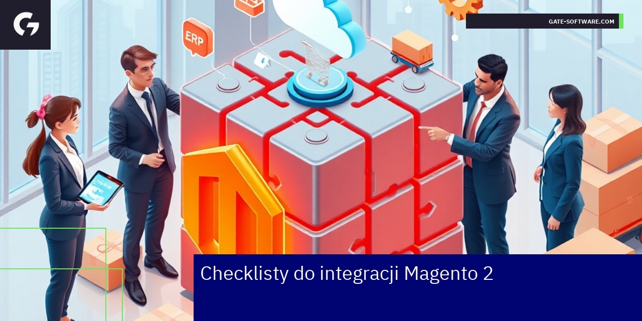 Schemat integracji Magento 2 i systemów ERP