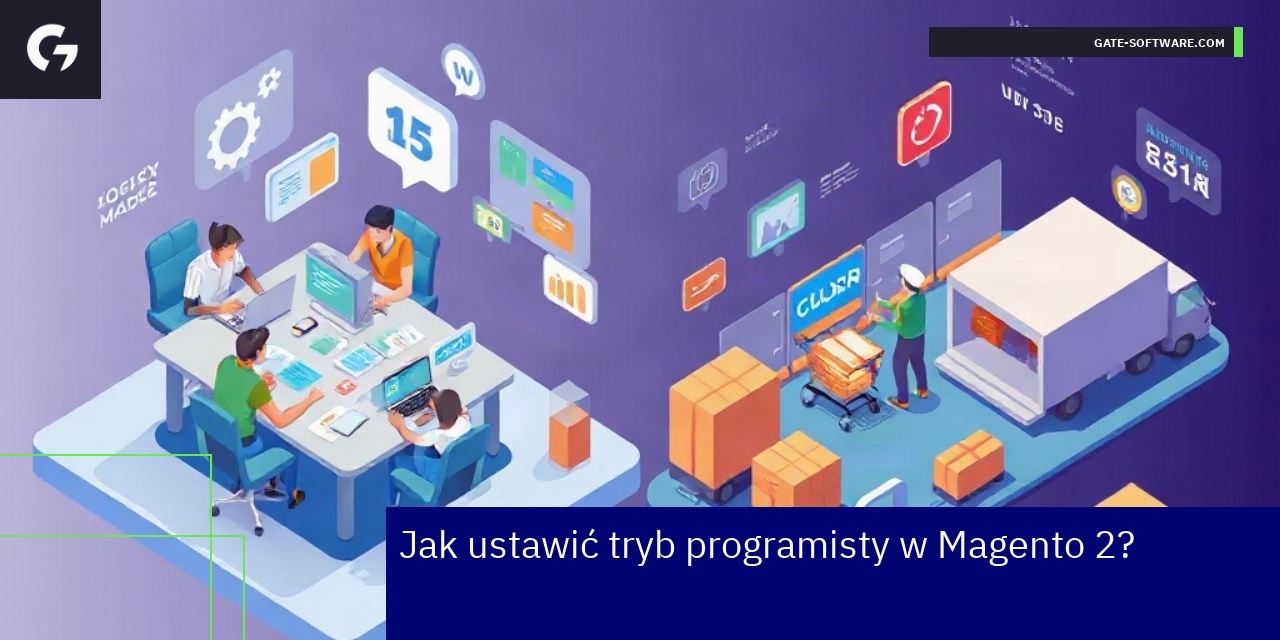Jak ustawić tryb programisty w Magento 2 Terminal z komendą ustawiania trybu Magento 2