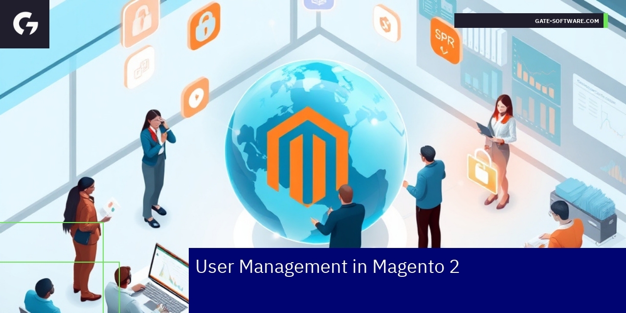 Diagram illustrating Magento 2 user roles and permissions