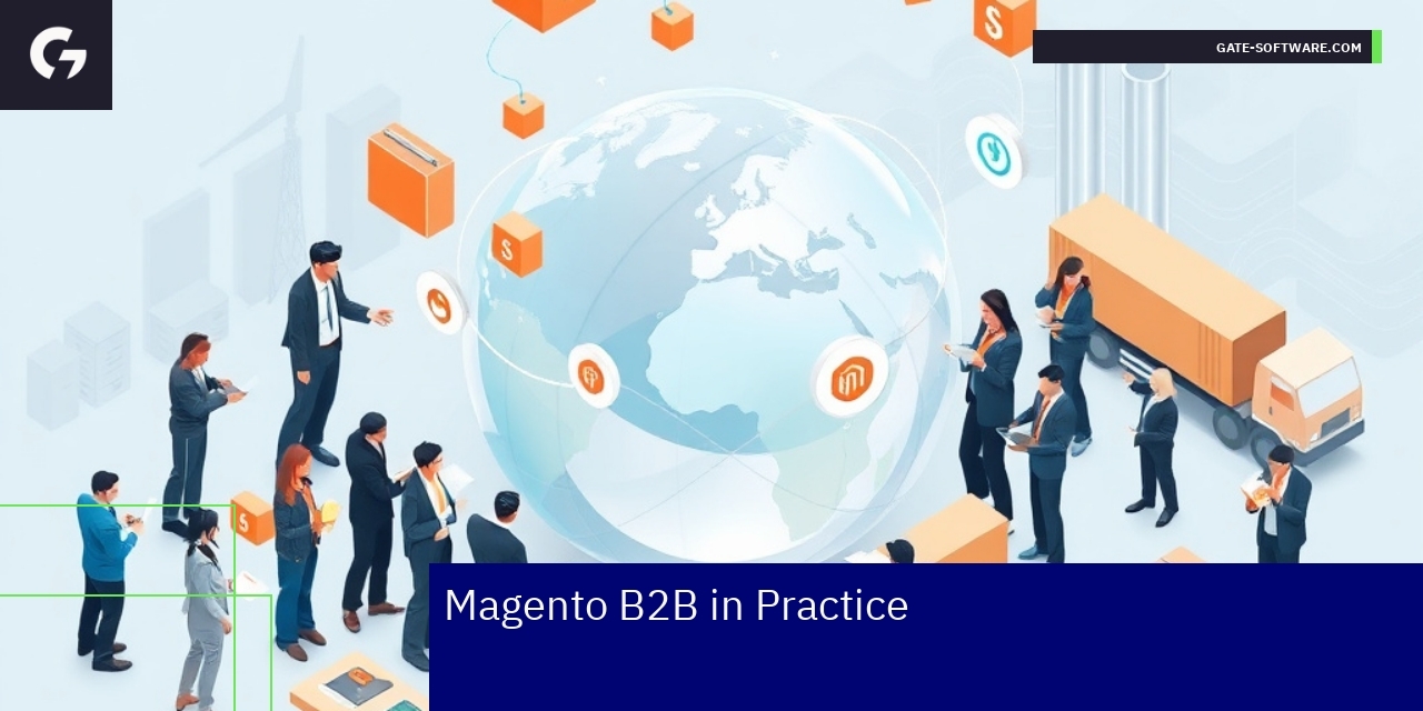 Magento B2B Implementation and Success Insights Magento B2B platform concepts and workflow diagrams