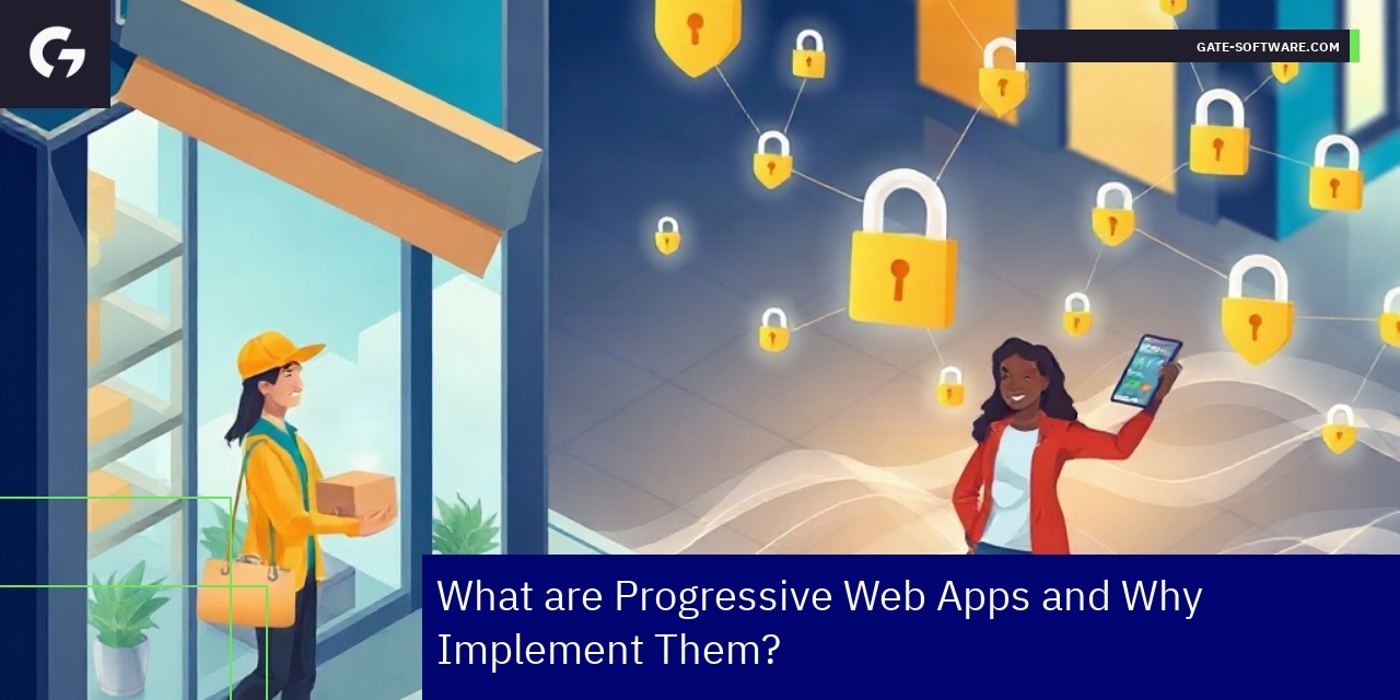 Diagram showing key features of Progressive Web Apps