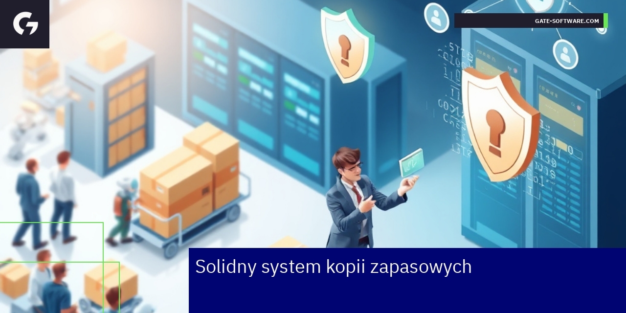 Schemat zabezpieczeń kopii zapasowych i monitorowania logów