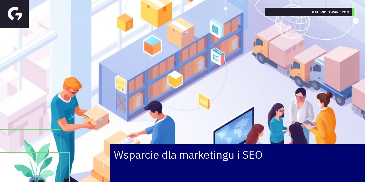 Schemat procesów marketingu i SEO w e-commerce