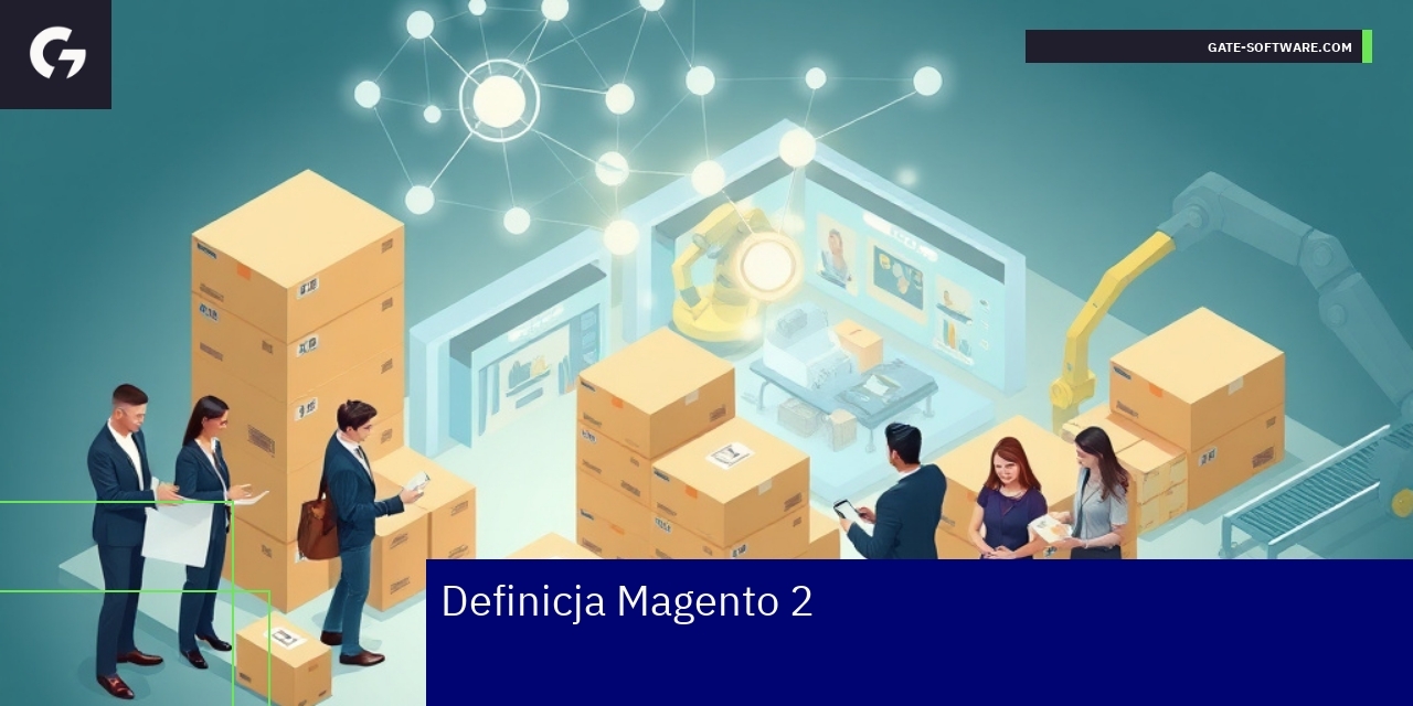 Magento 2 platforma e-commerce B2B dla firm Schemat platformy Magento 2 dla e-commerce B2B