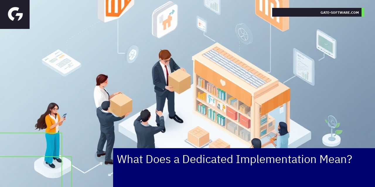 Dedicated Magento ERP Integration Overview Diagram showing Magento integration with ERP systems