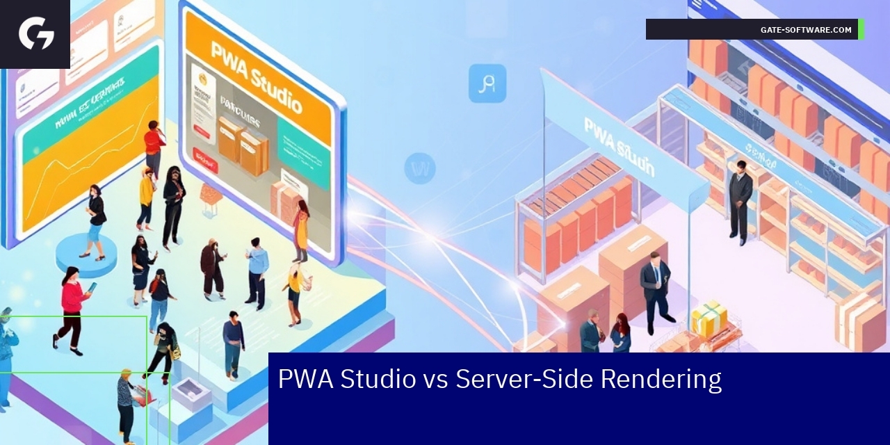 Comparison of PWA Studio and SSR frontend technologies