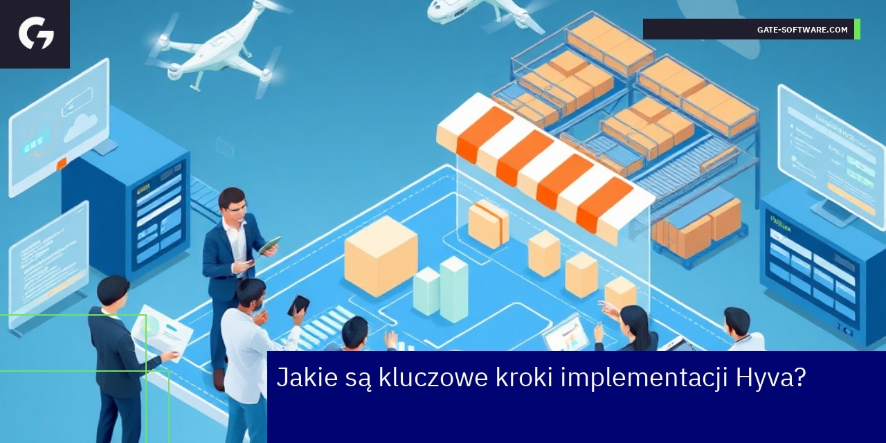 Kluczowe kroki implementacji Hyva w Magento 2 Schemat procesu wdrożenia Hyva w Magento sklepie