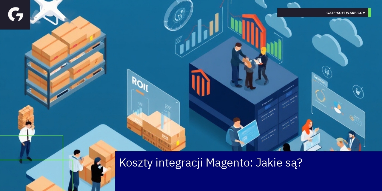 Analiza kosztów i ROI integracji Magento w e-commerce Schemat integracji Magento z ERP i CRM