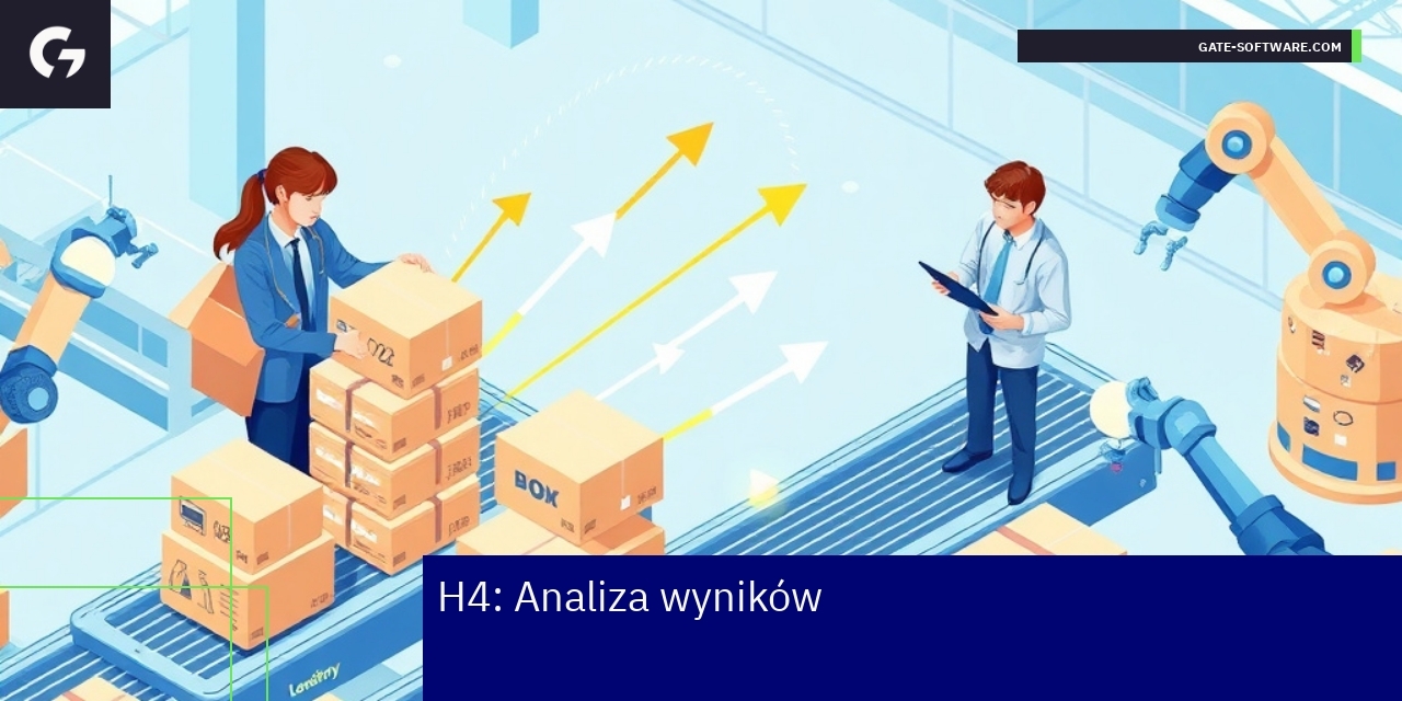 Schemat pokazujący automatyzację i efektywność procesów