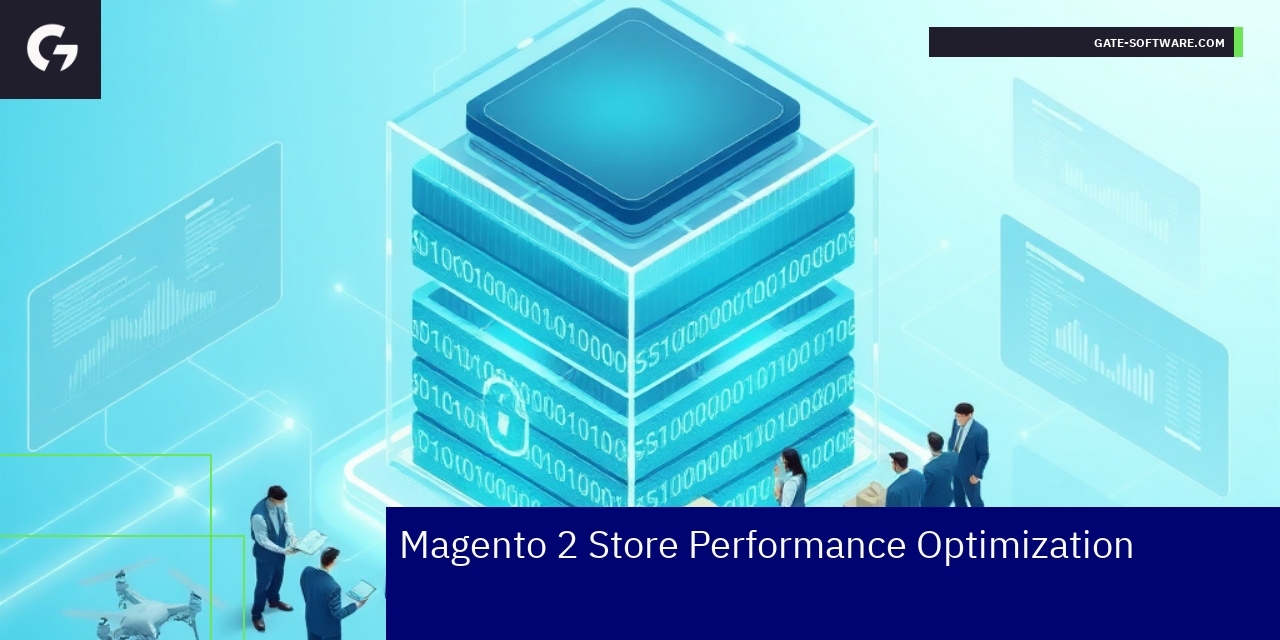 Magento 2 B2B optimization concepts and backup icons