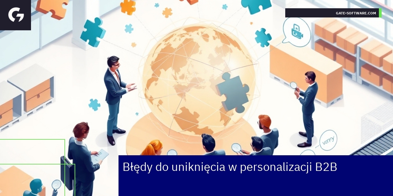 Schemat błędów personalizacji w biznesie B2B