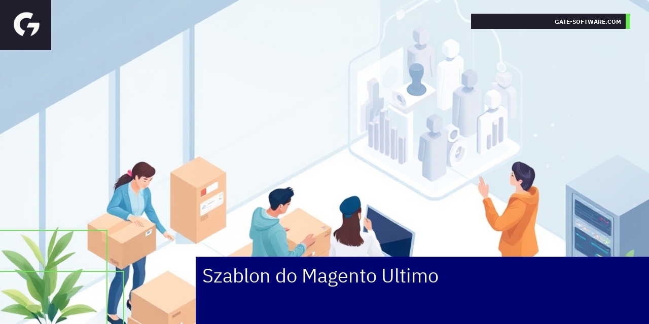 Grafika przedstawiająca integrację Magento i Hyva
