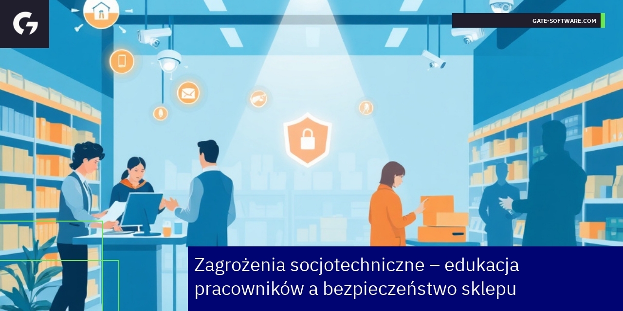 Pracownicy szkoleni z bezpieczeństwa sklepu online