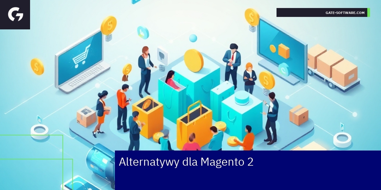 Schemat porównujący alternatywy Magento 2
