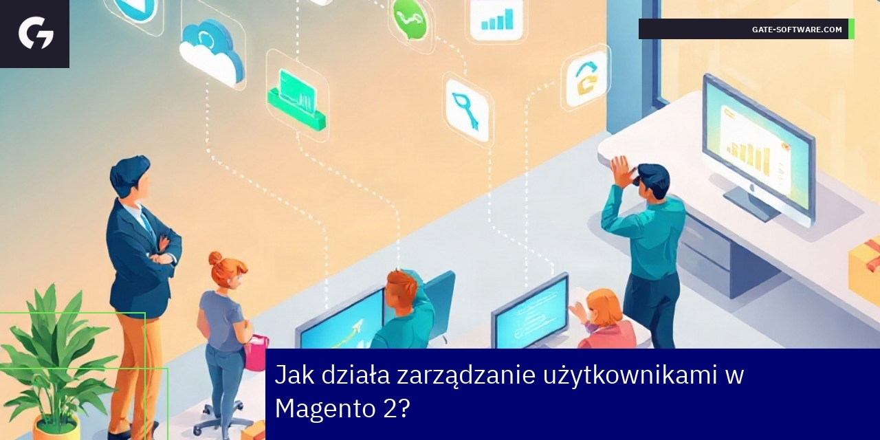 Panel administracyjny zarządzania użytkownikami Magento 2