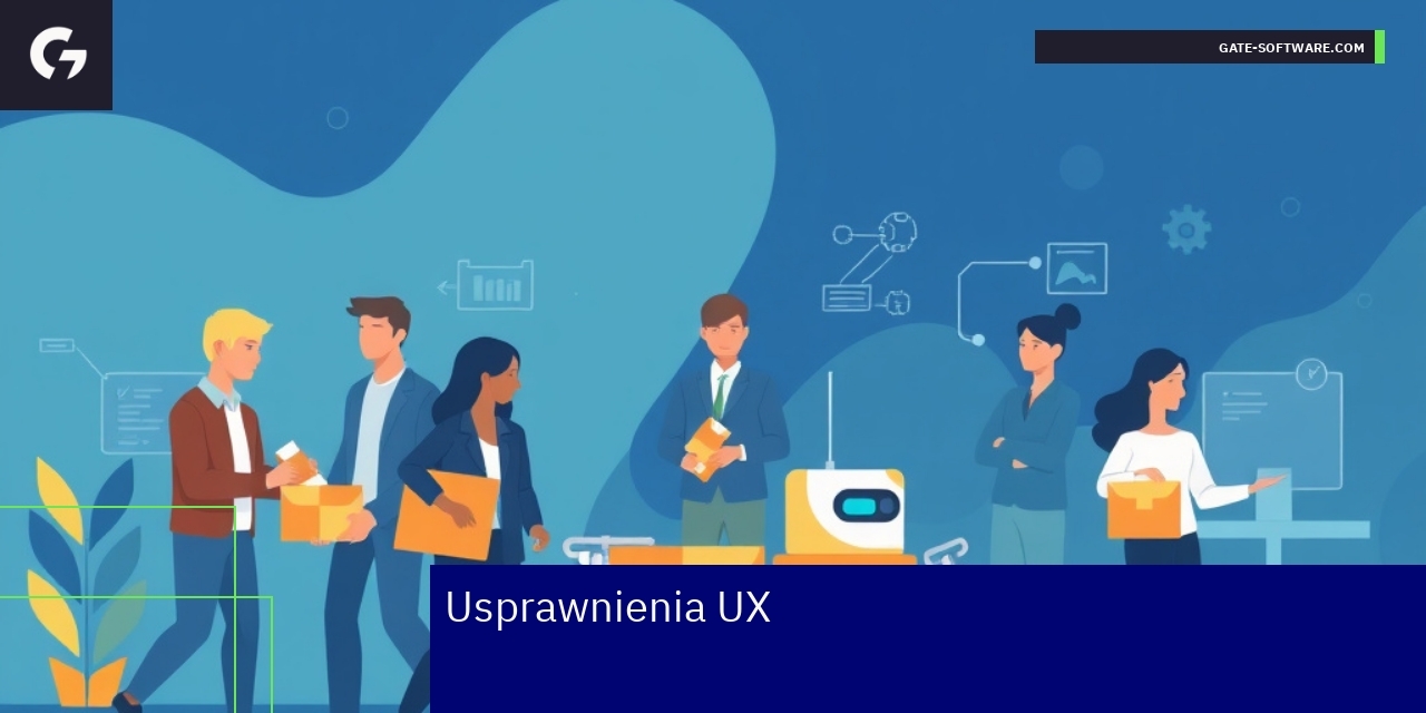Diagram przedstawiający usprawnienia UX w Hyva