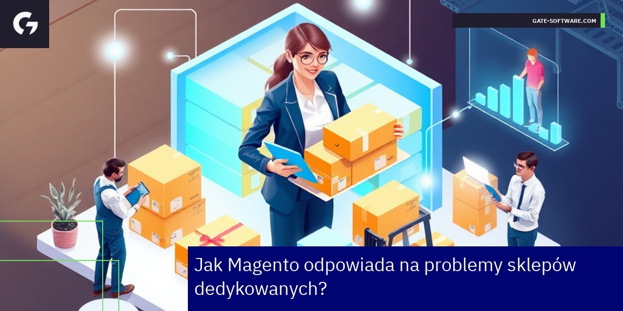 Schemat działania Magento dla sklepów dedykowanych