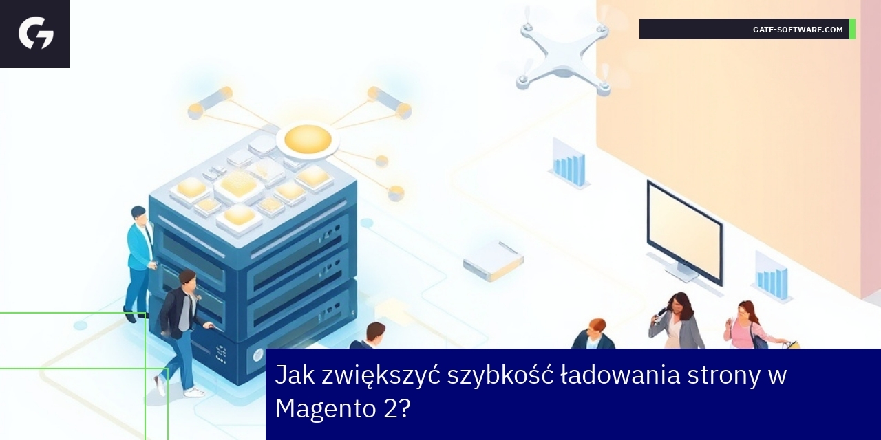 Schemat optymalizacji szybkości ładowania strony Magento
