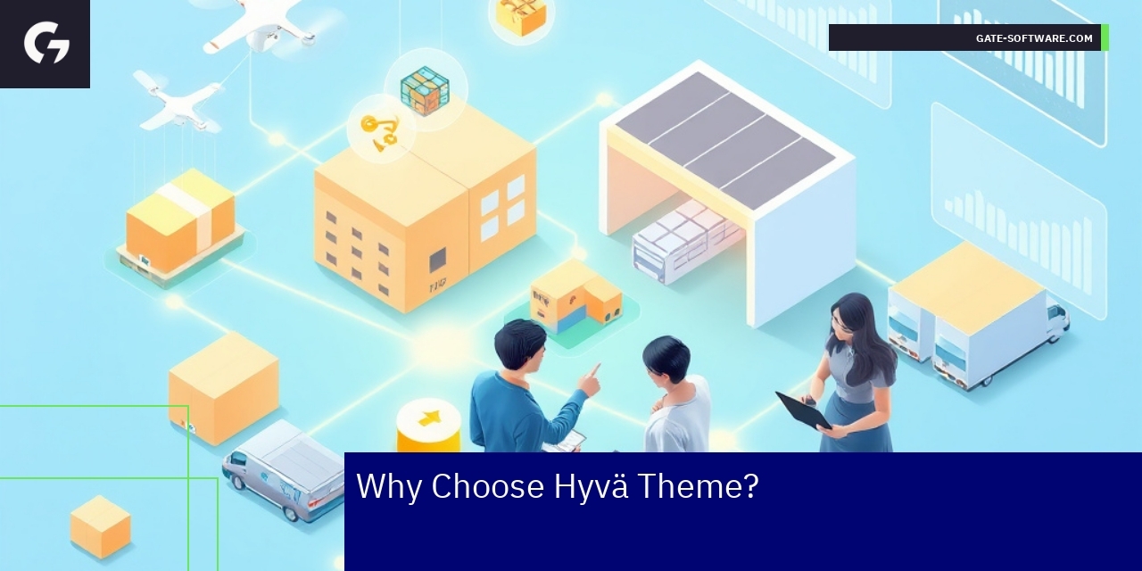 Hyvä Theme Benefits and Challenges Overview Diagram showing Hyvä theme benefits and challenges