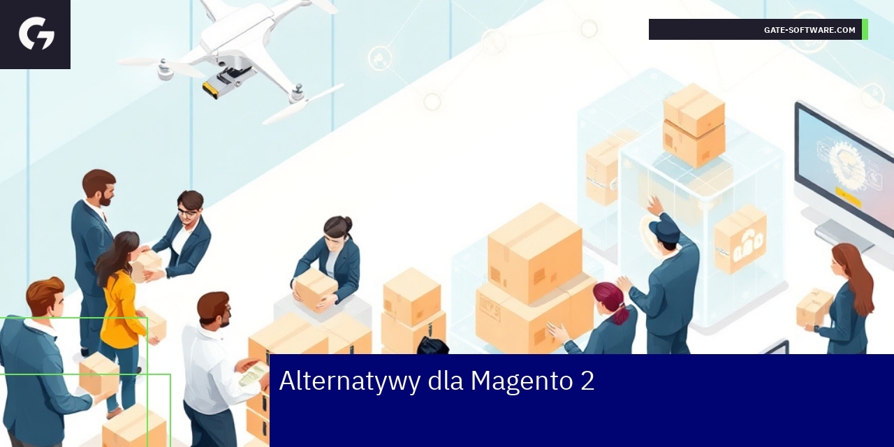 Alternatywne platformy e-commerce dla B2B Schemat platformy e-commerce B2B i integracji