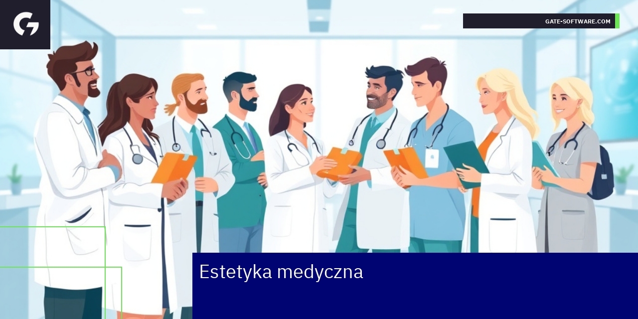 Nowoczesny medyczny interfejs i design