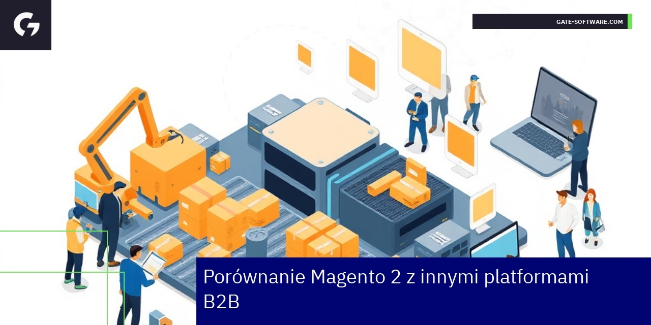 Schemat funkcji Magento 2 dla biznesu B2B