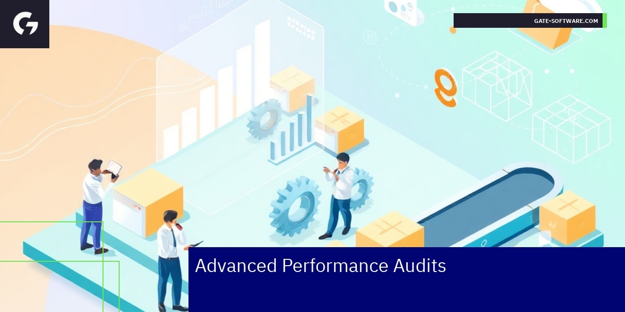 Graph showing web performance improvement metrics