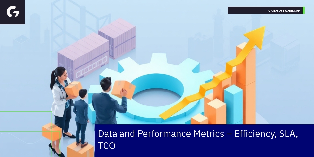 B2B Project Performance Metrics and Efficiency Graphs showing B2B project data and performance stats