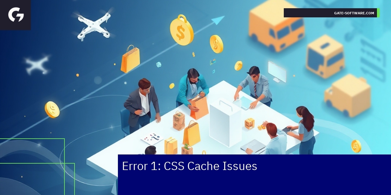 Illustration of caching problems in web UI