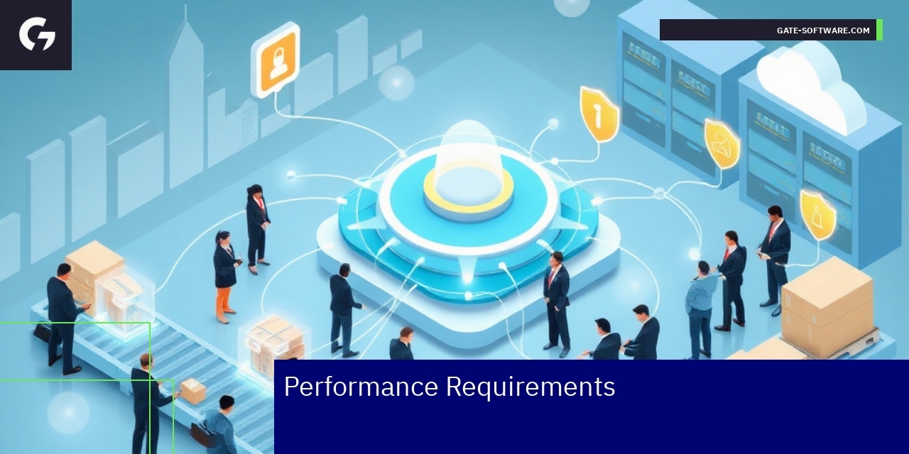 B2B Platform Performance and Security Overview Graphical representation of B2B platform performance and security