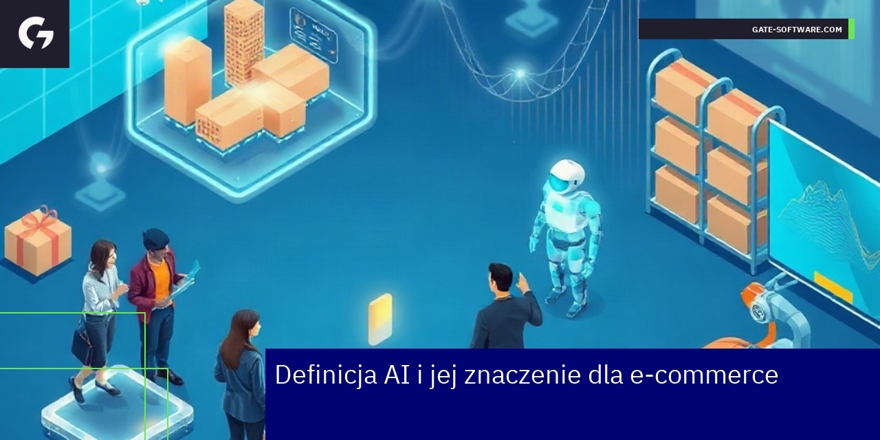 Schemat zastosowań AI w handlu internetowym