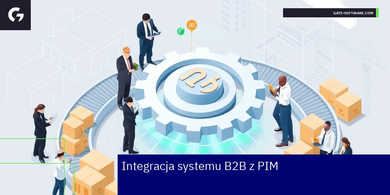 Schemat integracji B2B, PIM, OMS i marketplace
