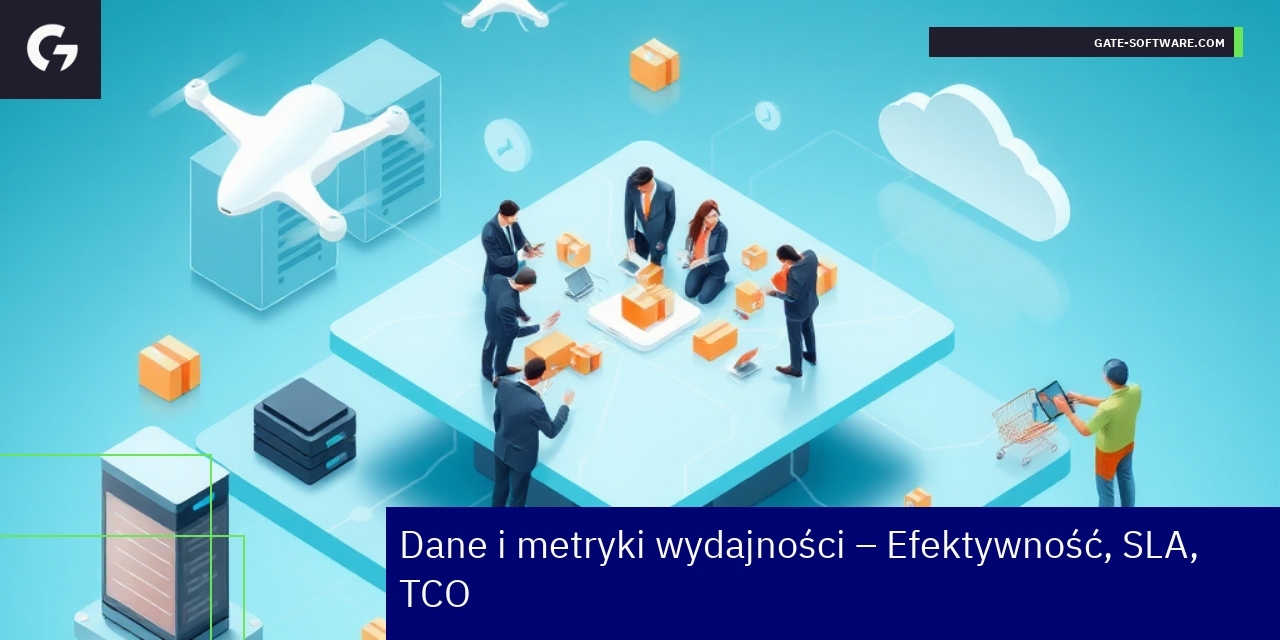 Metryki efektywności i SLA w projektach B2B Wykresy i dane o wydajności projektów Gate-Software