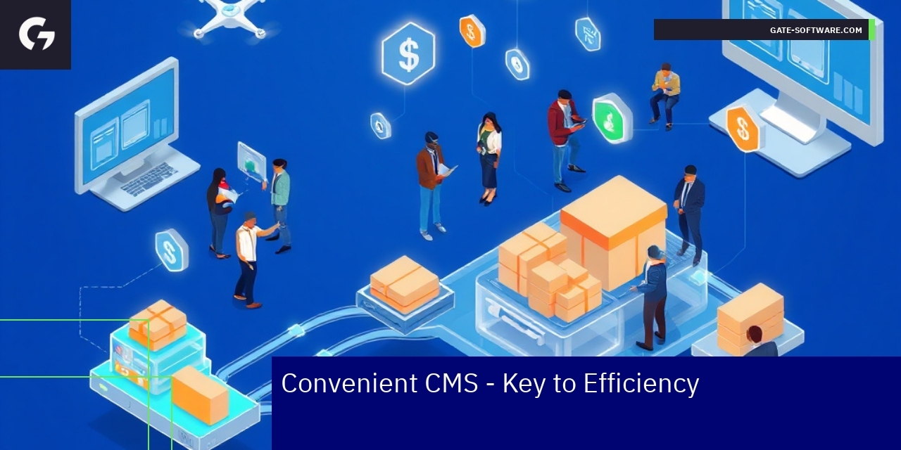 Illustration of CMS workflow and Magento integration